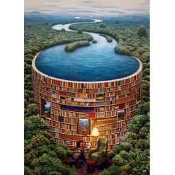 Clementoni Bibliodame Puzzle 1000pcs