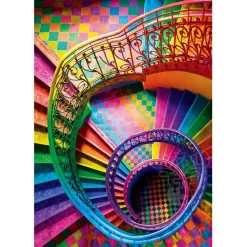 Clementoni Colorboom: Stairs Puzzle 500pcs