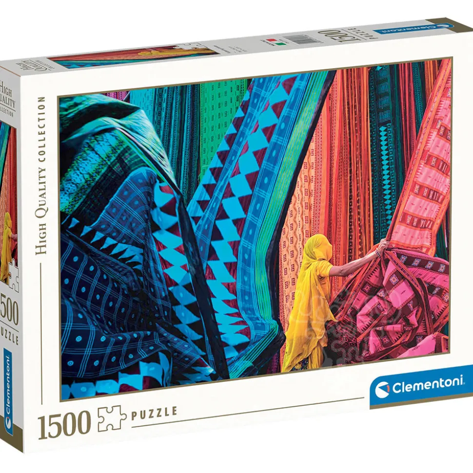 Clementoni Fluttering Tissues Puzzle 1500pcs - ORIGINAL BOX SIZE