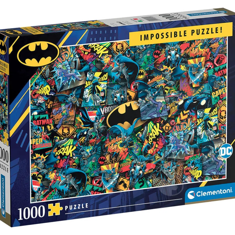 Clementoni Impossible Puzzle! DC Batman Puzzle 1000pcs - ORIGINAL BOX SIZE