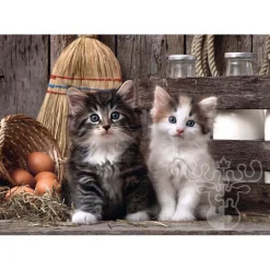 Clementoni Lovely Kittens Puzzle 1000pcs - ORIGINAL BOX SIZE