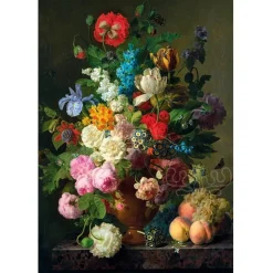 Clementoni Museum: Van Dael - Bowl of Flowers Puzzle 1000pcs