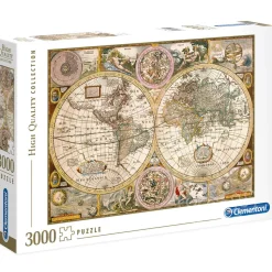 Clementoni Old Map Puzzle 3000pcs
