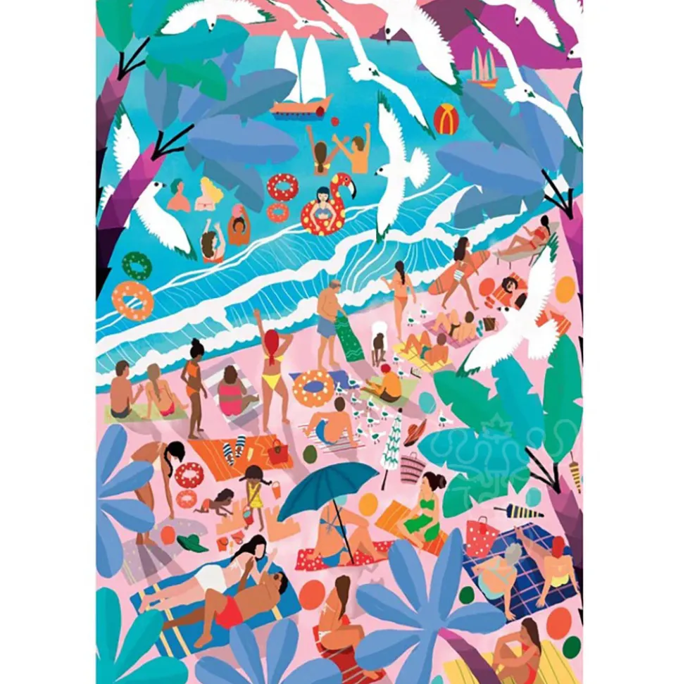 Clementoni Sunday at the Beach Puzzle 1000pcs