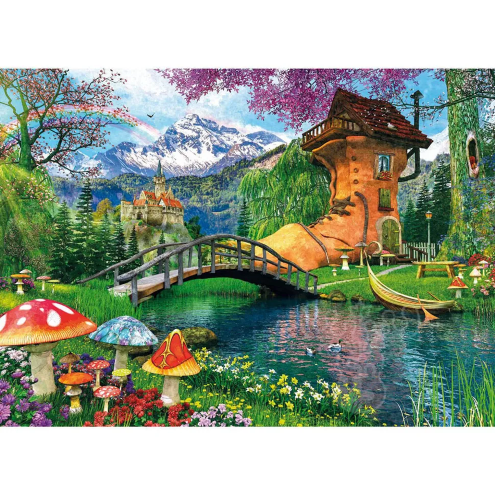 Clementoni The Old Shoe House Puzzle 500pcs