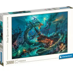 Clementoni The Underwater Battle Puzzle 3000pcs