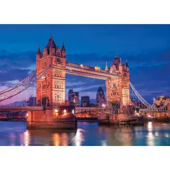 Clementoni Tower Bridge at Night Puzzle 1000pcs - ORIGINAL BOX SIZE