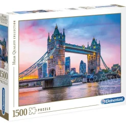 Clementoni Tower Bridge Sunset Puzzle 1500pcs - ORIGINAL BOX SIZE
