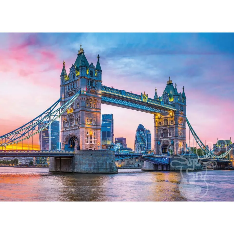 Clementoni Tower Bridge Sunset Puzzle 1500pcs - ORIGINAL BOX SIZE