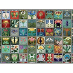 Cobble Hill Art Nouveau Tiles Puzzle 1000pcs