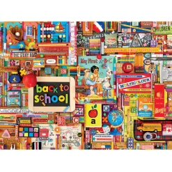 Cobble Hill Back to School Puzzle 1000pcs