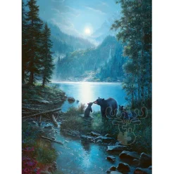 Cobble Hill Bear Night Puzzle 1000pcs