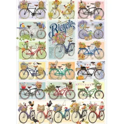 Cobble Hill Bicycles Puzzle 1000pcs