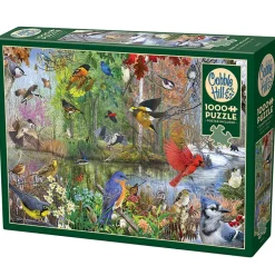 Cobble Hill Birds of the Season Puzzle 1000pcs