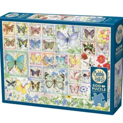 Cobble Hill Butterfly Tiles Puzzle 500pcs