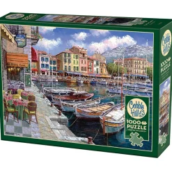 Cobble Hill Cafe in Cassis Puzzle 1000pcs