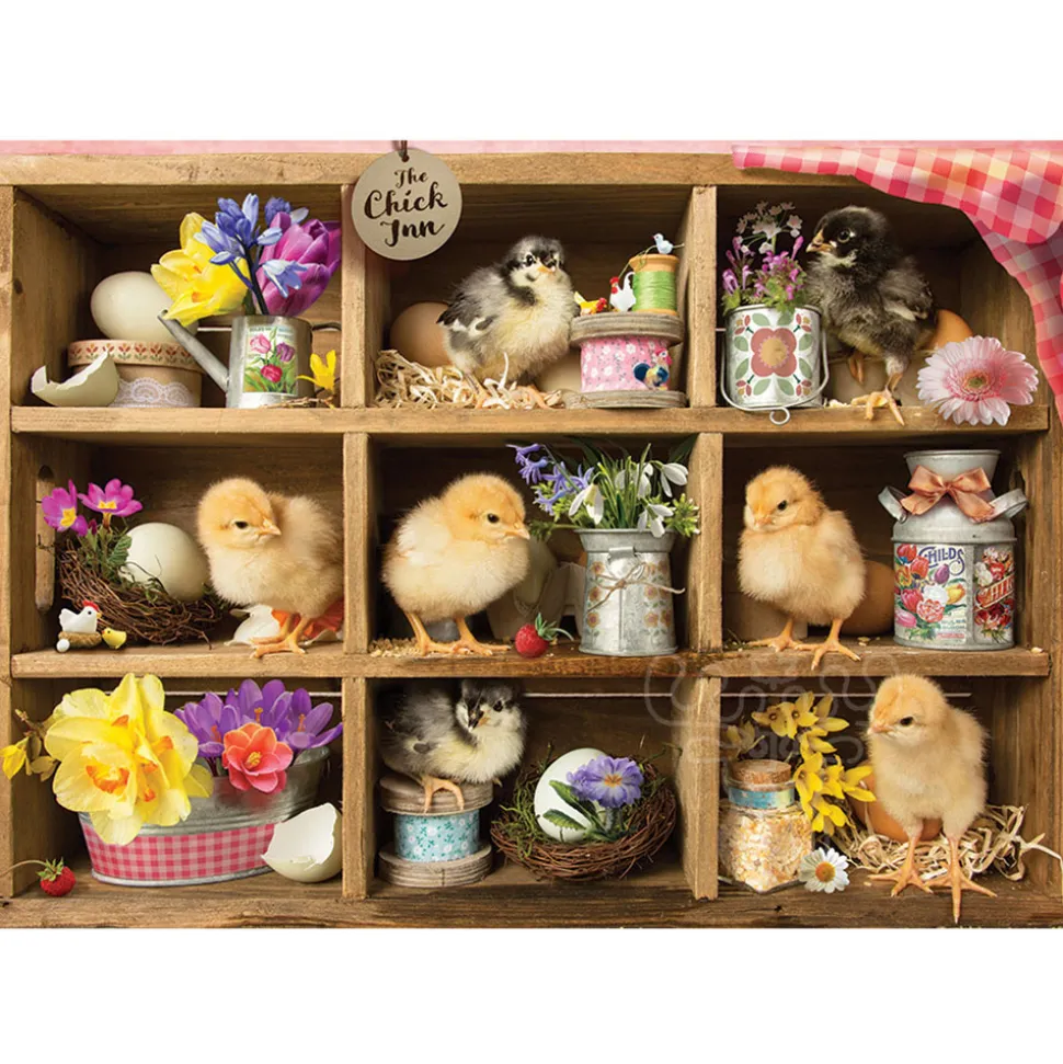 Cobble Hill Chick Inn Puzzle 1000pcs