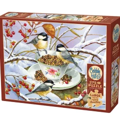 Cobble Hill Chickadee Tea Easy Handling Puzzle 275pcs