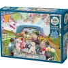 Cobble Hill Country Truck in Spring Puzzle 500pcs