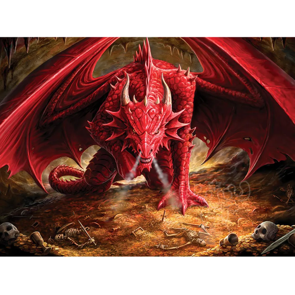 Cobble Hill Dragon's Lair Puzzle 1000pcs