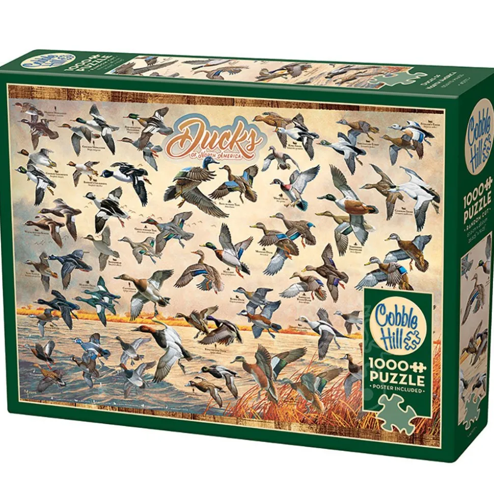 Cobble Hill Ducks of North America Puzzle 1000pcs