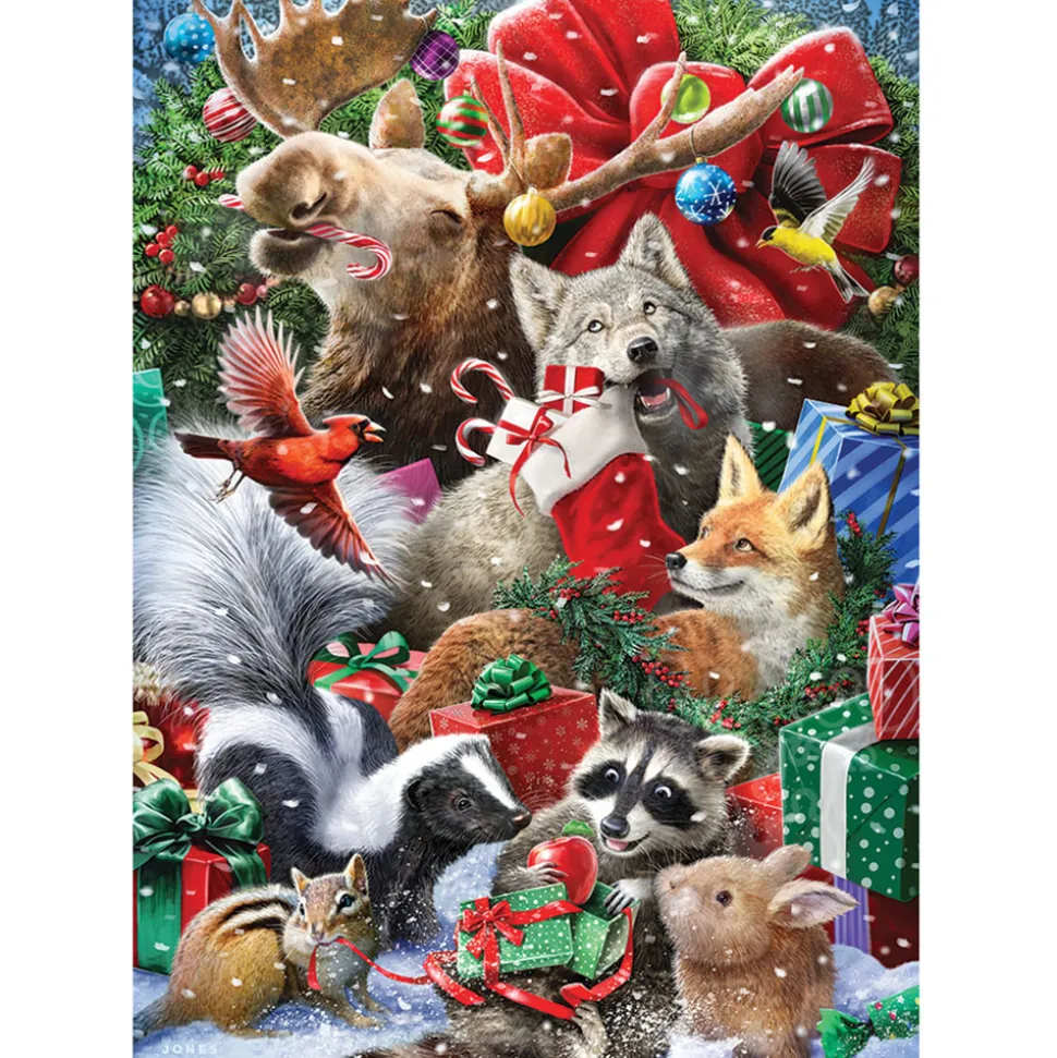 Cobble Hill Festive Friends Family Puzzle 350pcs