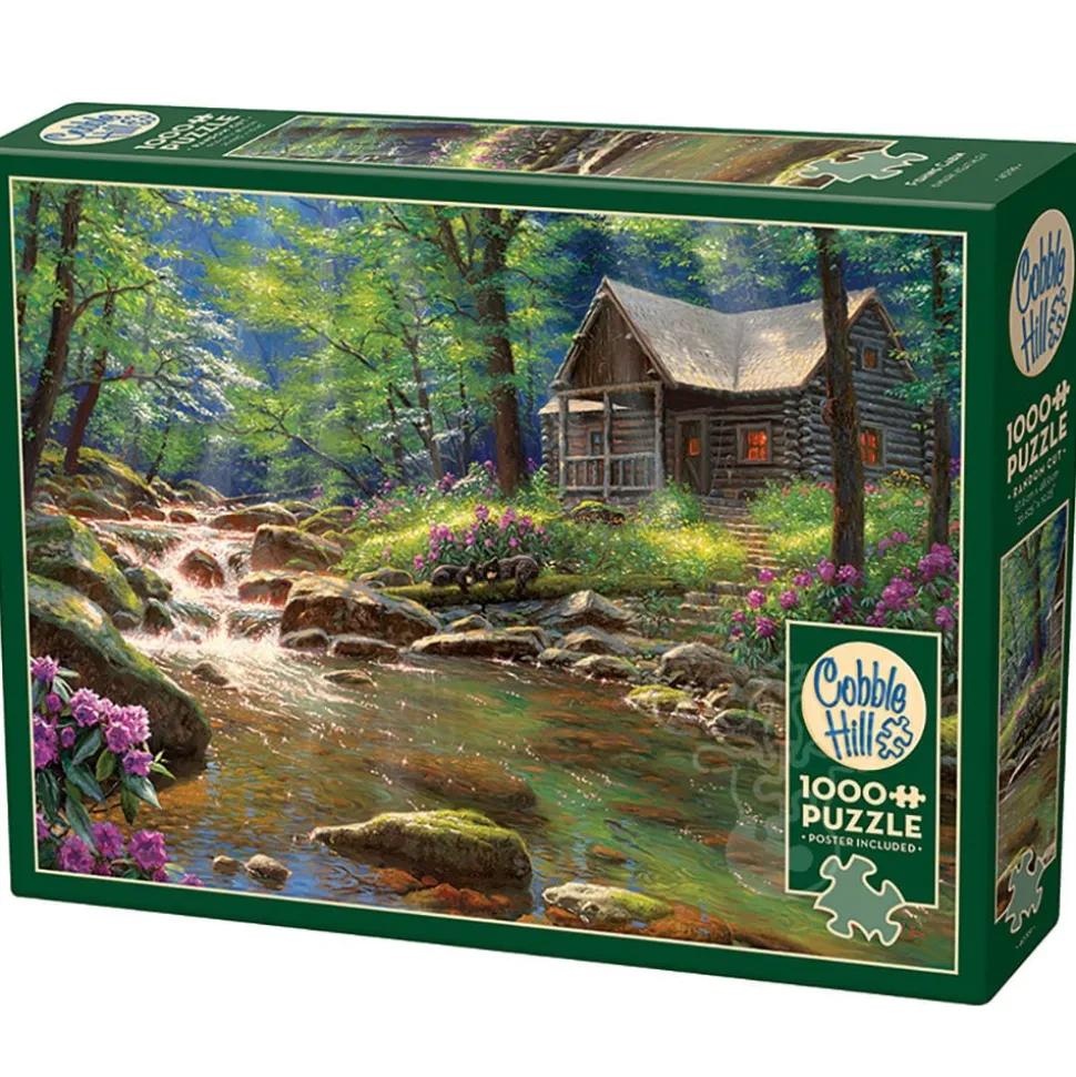 Cobble Hill Fishing Cabin Puzzle 1000pcs