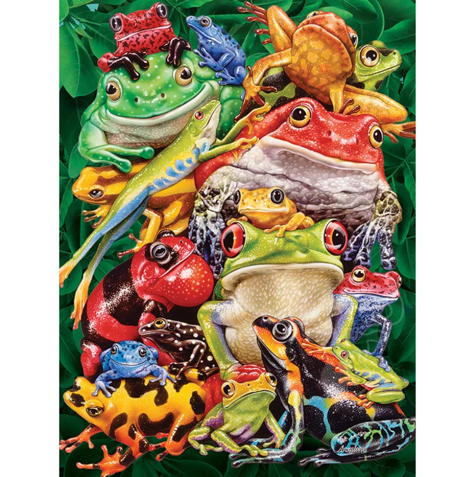 Cobble Hill Frog Business Puzzle 1000pcs
