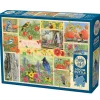 Cobble Hill Garden Birds in Autumn Puzzle 500pcs