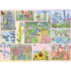 Cobble Hill Garden Birds in Summer Puzzle 500pcs