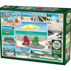 Cobble Hill Happy Place Puzzle 1000pcs