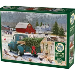 Cobble Hill Home for Christmas Puzzle 1000pcs