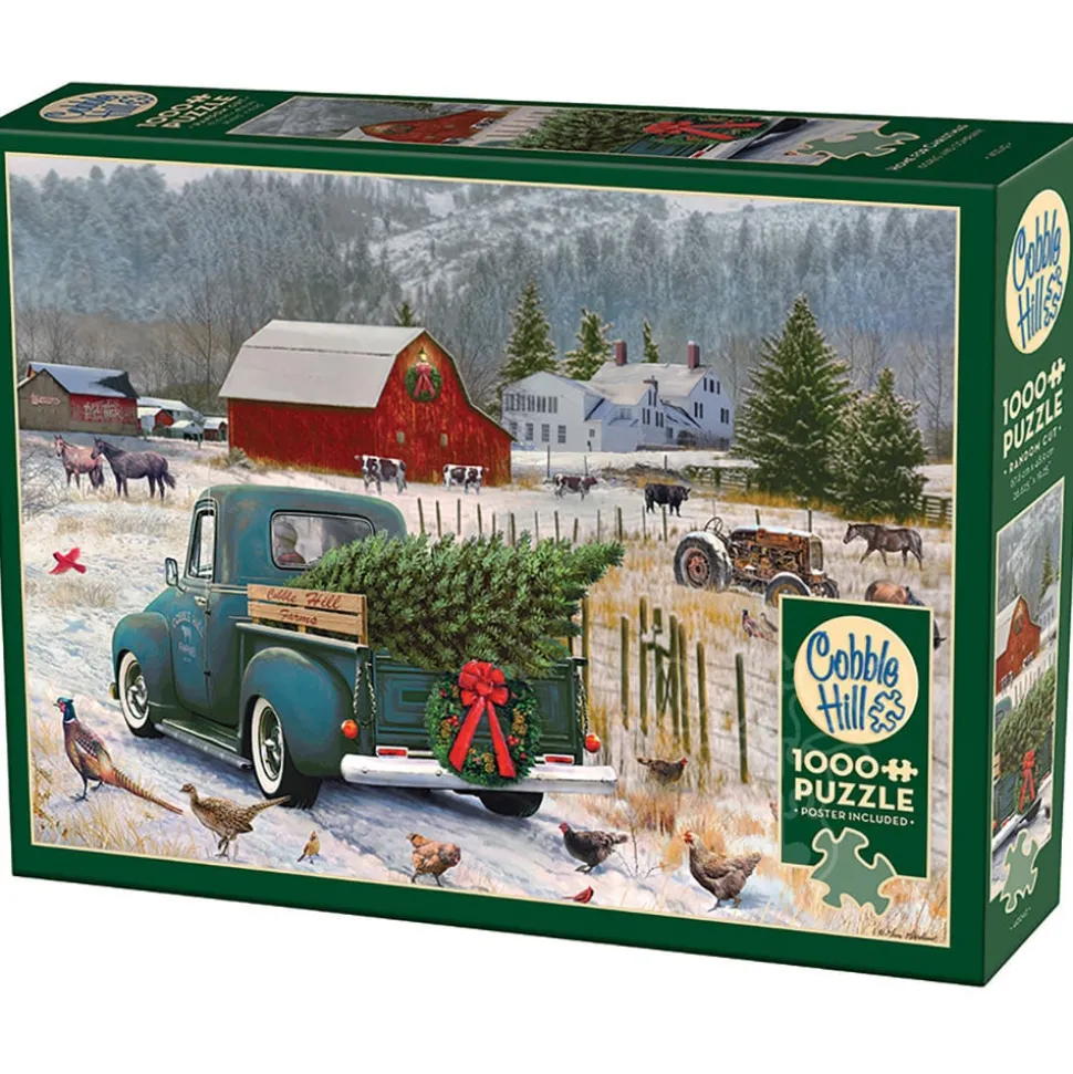 Cobble Hill Home for Christmas Puzzle 1000pcs