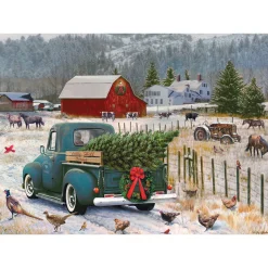 Cobble Hill Home for Christmas Puzzle 1000pcs