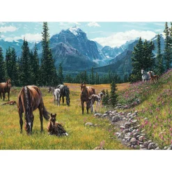 Cobble Hill Horse Meadow Puzzle 1000pcs