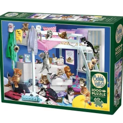 Cobble Hill Kitten Slumber Party Puzzle 1000pcs