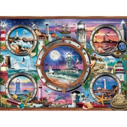 Cobble Hill Lighthouses Puzzle 1000pcs