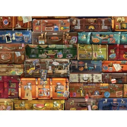 Cobble Hill Luggage Puzzle 1000pcs