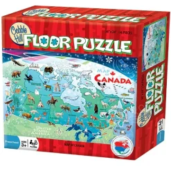 Cobble Hill Map of Canada Floor Puzzle 48pcs