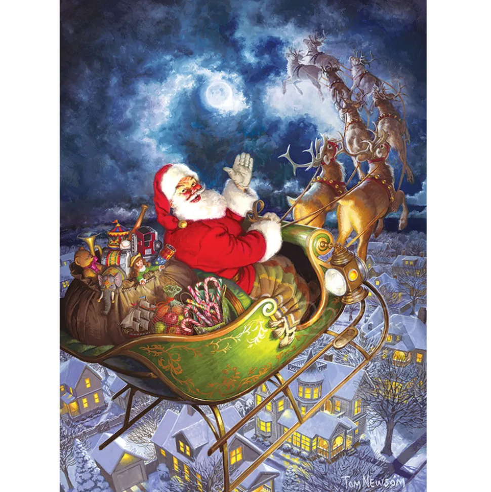 Cobble Hill Merry Christmas to All Puzzle 1000pcs