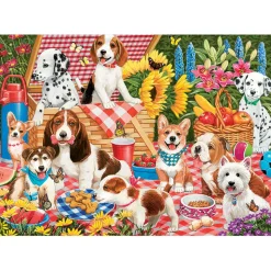 Cobble Hill Picnic Party Family Puzzle 350pcs