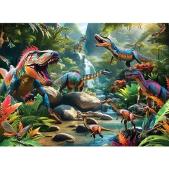 Cobble Hill Prehistoric Beasts Puzzle 500pcs