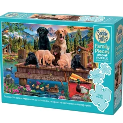 Cobble Hill Pups and Ducks Family Puzzle 350pcs