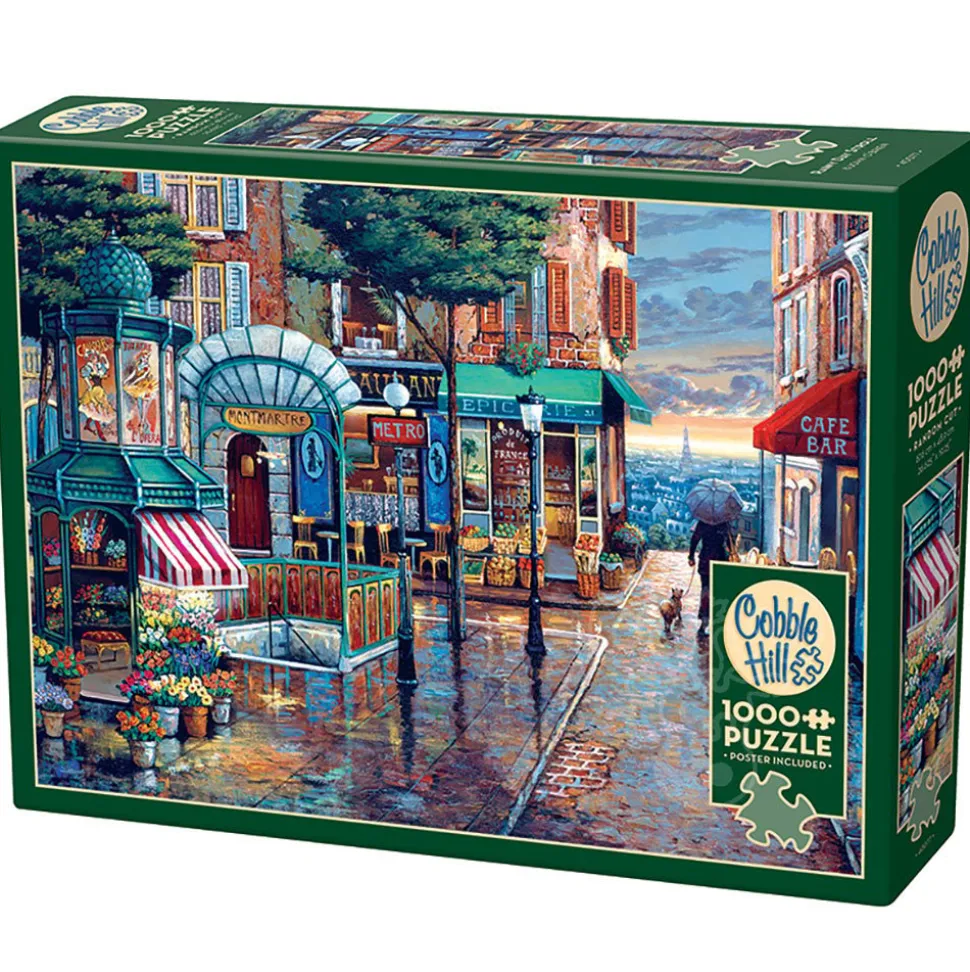 Cobble Hill Rainy Day Stroll Puzzle 1000pcs
