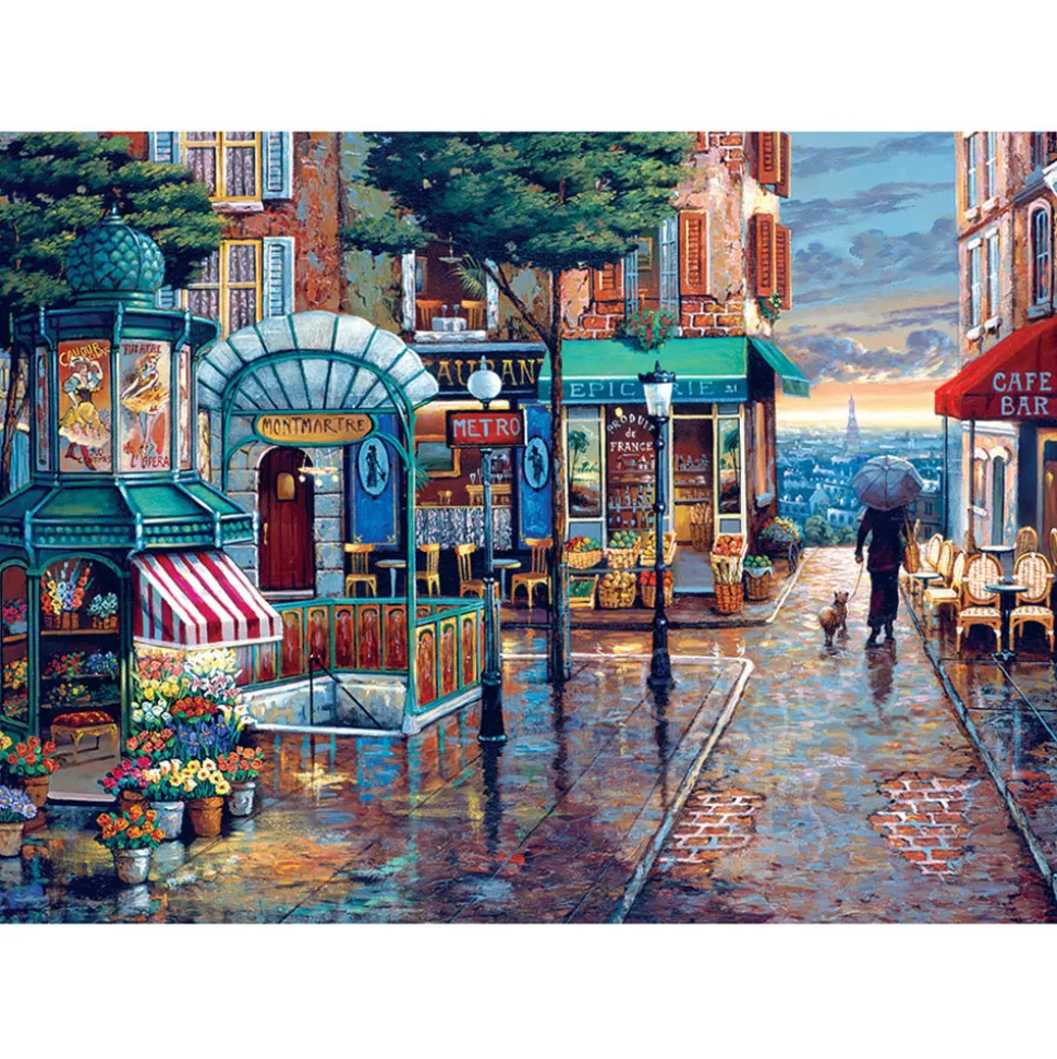 Cobble Hill Rainy Day Stroll Puzzle 1000pcs