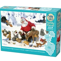 Cobble Hill Santa Claus and Friends Family Puzzle 350pcs
