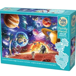 Cobble Hill Space Travelers Family Puzzle 350pcs