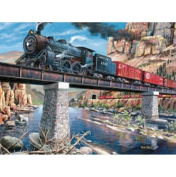Cobble Hill Stone Steel and Steam Puzzle 1000pcs