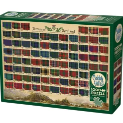 Cobble Hill Tartans of Scotland Puzzle 1000pcs