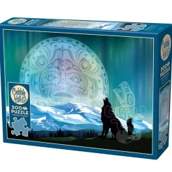 Cobble Hill Two Wolves Puzzle 500pcs